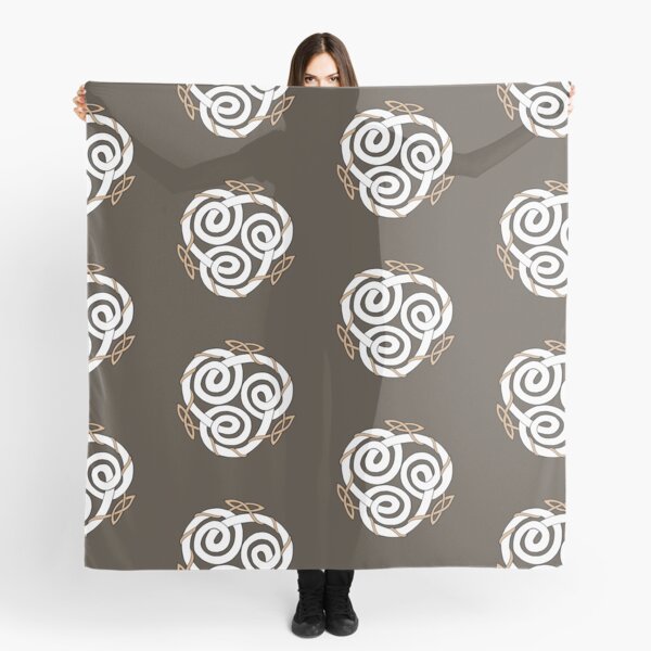 Celtic Triskele Scarf