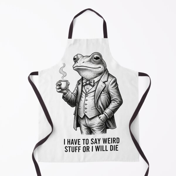 Item preview, I Have To Say Weird Stuff Or I Will Die – Funny Chaotic Humor Quote designed and sold by JustCrafted.