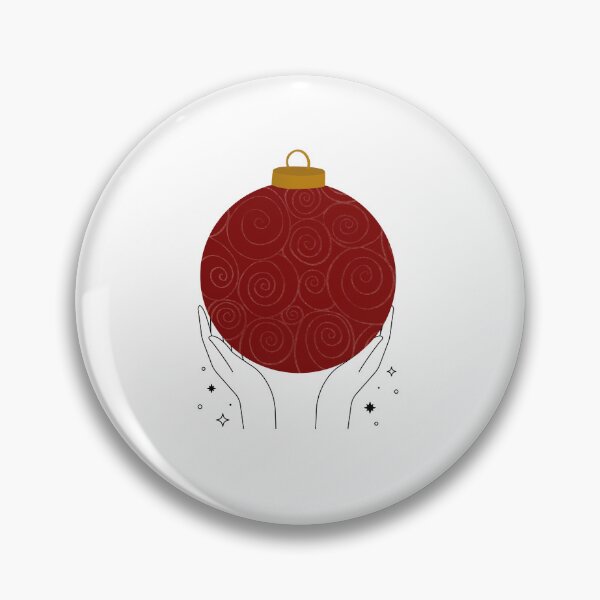 Item preview, Hands Holding Christmas Red Ornament designed and sold by umarajabeen.