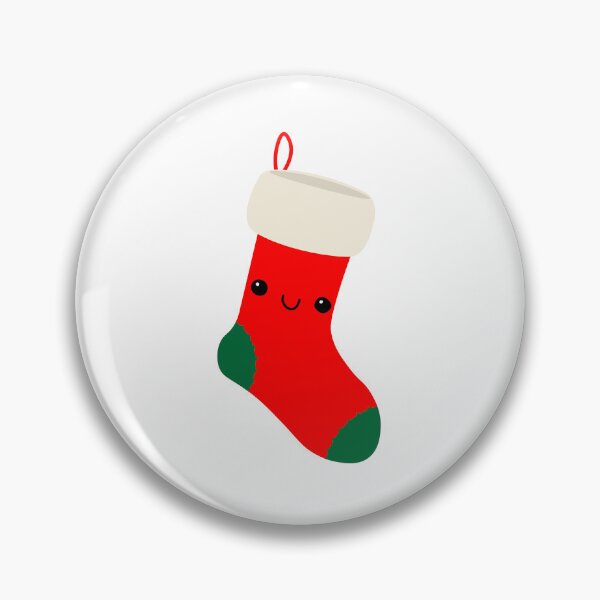 Item preview, Cute Smiling Christmas Stocking - Kawaii Holiday Character designed and sold by bearious.