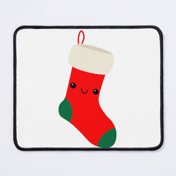 Item preview, Cute Smiling Christmas Stocking - Kawaii Holiday Character designed and sold by bearious.