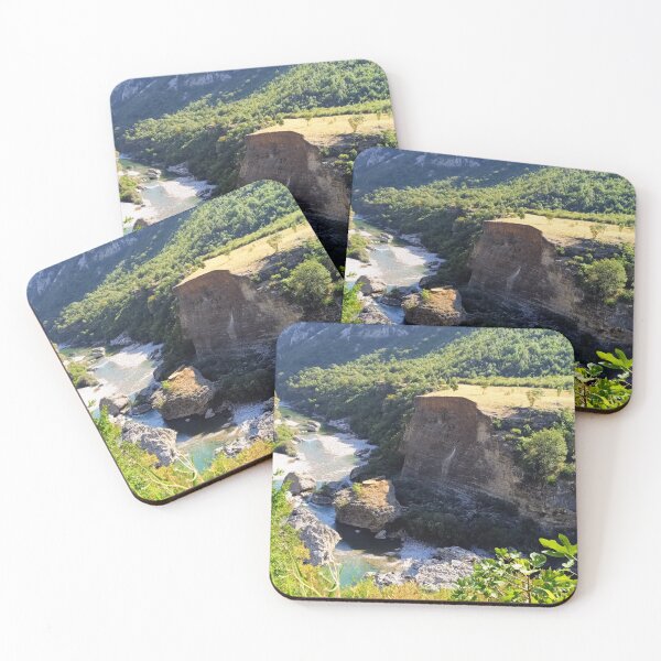 Item preview, Montenegro Valley with Emerald River and Rocks designed and sold by TheArtofHeart.