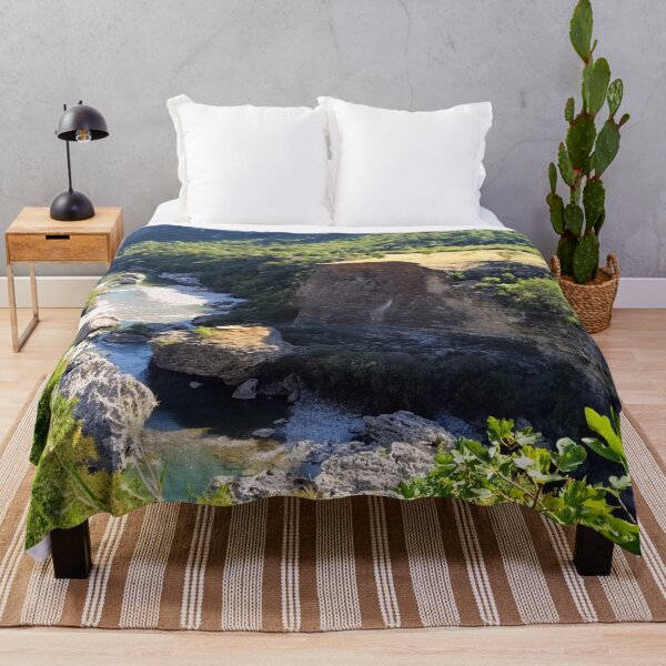 Item preview, Montenegro Valley with Emerald River and Rocks designed and sold by TheArtofHeart.