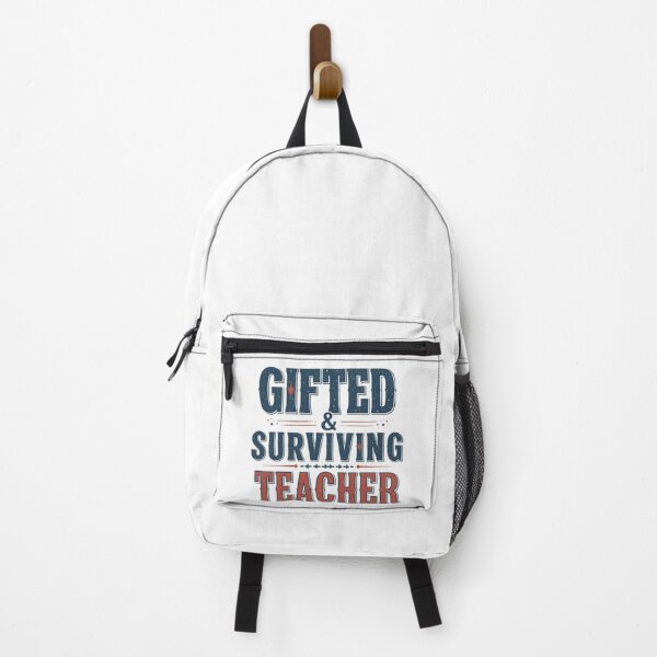 Item preview, Gifted and surviving teacher- funny quote design designed and sold by Happyhoo1.