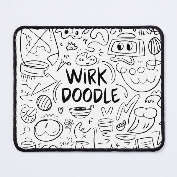 Item preview, Hand-Drawn Doodle Art T-Shirt – Playful Sketch Style Illustration designed and sold by Thompika.