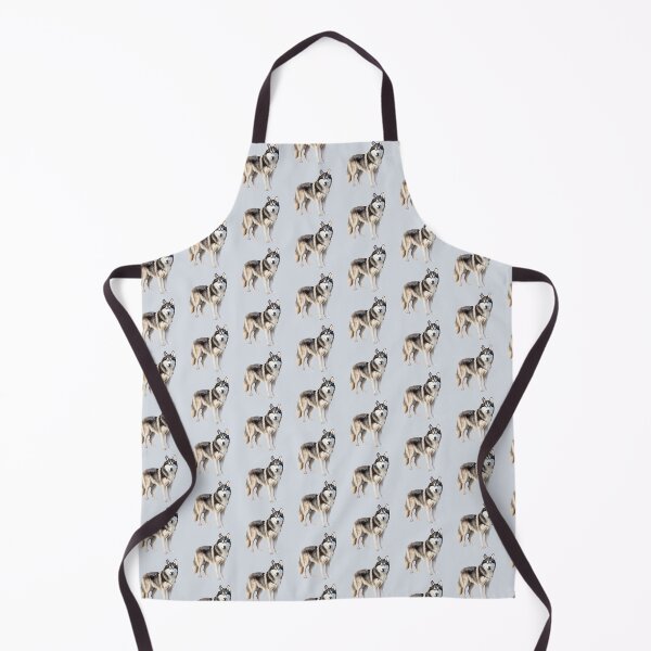 Item preview, Beautiful Husky Dog Looking Inquisitive designed and sold by Violet Peonies.