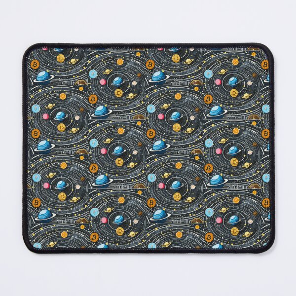 Item preview, Crypto Solar System – Bitcoin & Altcoin Galaxy Space Illustration designed and sold by NFTDesignsBLV.