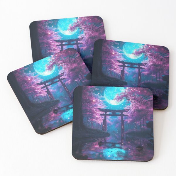 Item preview, Moonlit Sakura Gate designed and sold by ArgentoArt.