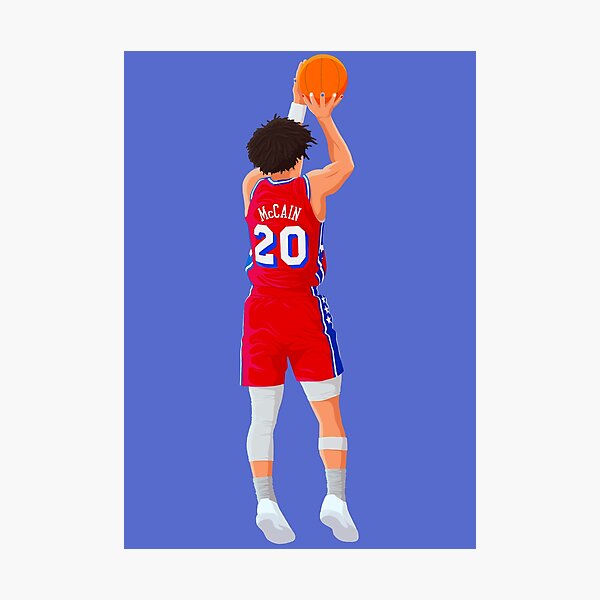 Item preview, Jared McCain - Philadelphia Basketball / 76ers / Sixers designed and sold by sportsign.
