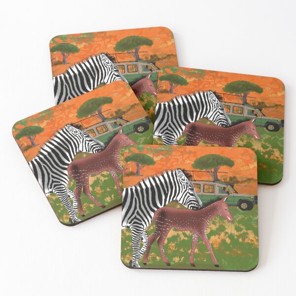 Item preview, African Zebras Digital Illustration designed and sold by vallisrowe.