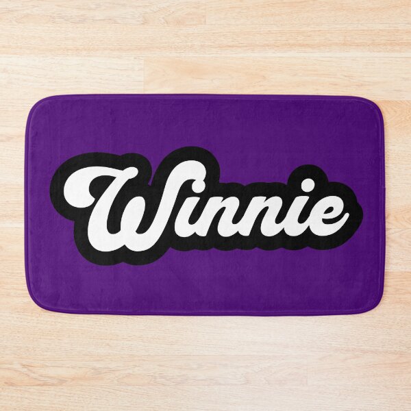 Item preview, Winnie (playful script - on dark) designed and sold by mooskdesign.
