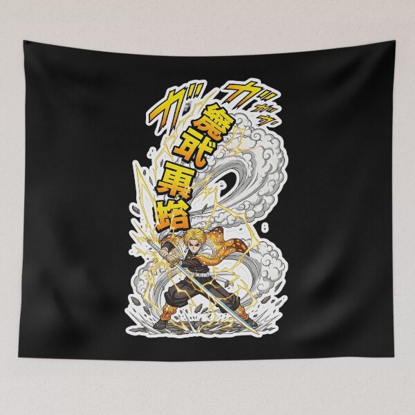 Item preview,  Demon slayer zenitsu  designed and sold by messylight.