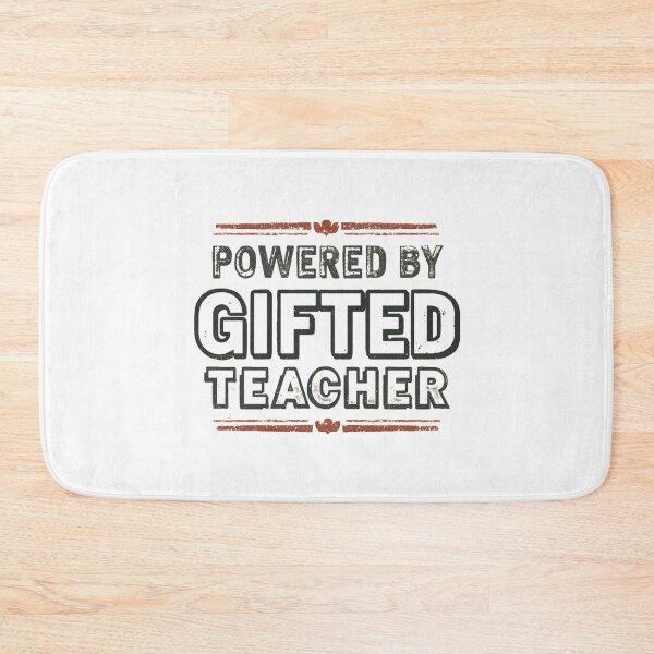 Item preview, Powered by gifted teacher.. funny quote design designed and sold by Happyhoo1.