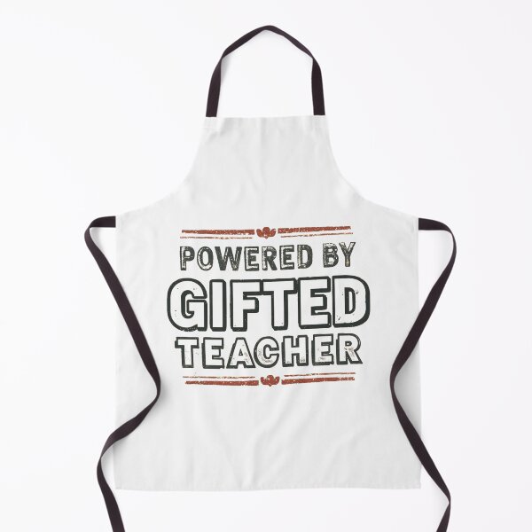 Item preview, Powered by gifted teacher.. funny quote design designed and sold by Happyhoo1.