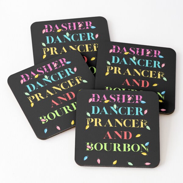 Item preview, Dasher Dancer Prancer and Bourbon designed and sold by Tom-Apex-Art.