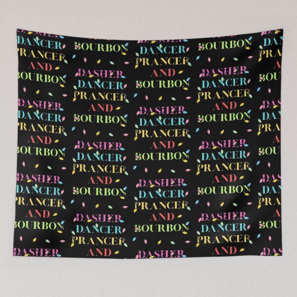 Item preview, Dasher Dancer Prancer and Bourbon designed and sold by Tom-Apex-Art.