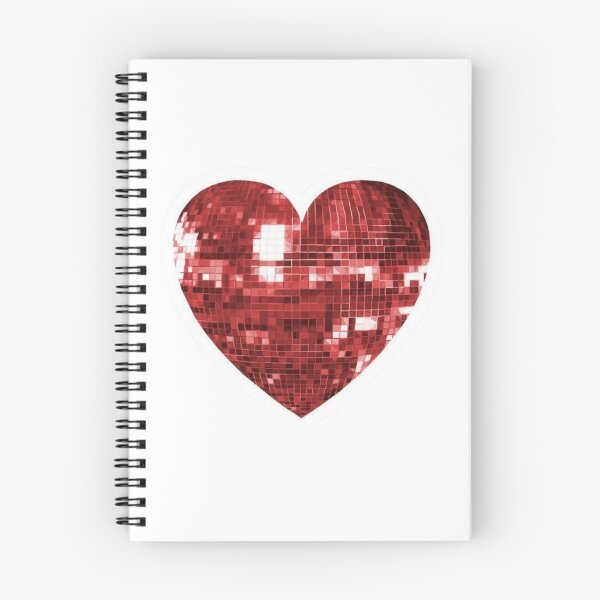 Item preview, glitter hearth red designed and sold by Jara  Palis.