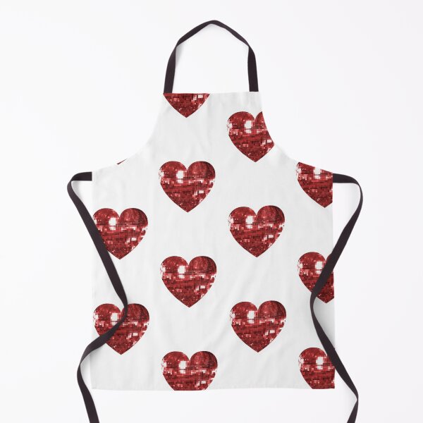 Item preview, glitter hearth red designed and sold by Jara Palis.