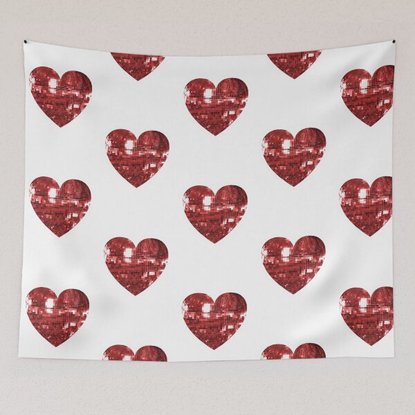 Item preview, glitter hearth red designed and sold by Jara  Palis.