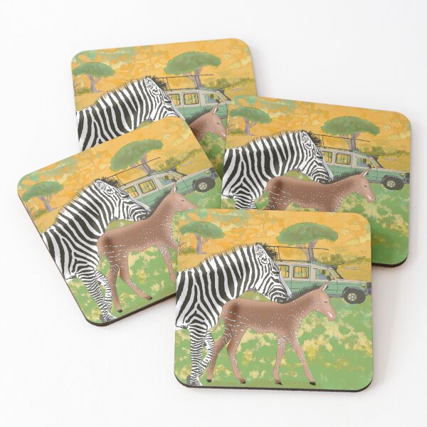 Item preview, African Zebras Digital Illustration designed and sold by vallisrowe.