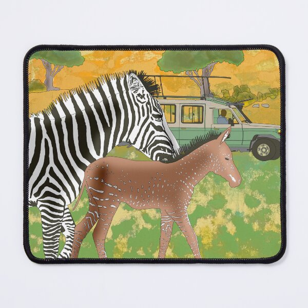 Item preview, African Zebras Digital Illustration designed and sold by vallisrowe.
