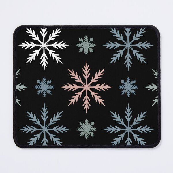 Item preview, Pastel Snowflake Pattern – Soft Winter Holiday Design designed and sold by SoftStyleStudio ⭐⭐⭐.