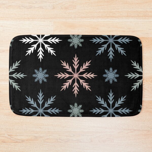 Item preview, Pastel Snowflake Pattern – Soft Winter Holiday Design designed and sold by SoftStyleStudio ⭐⭐⭐.