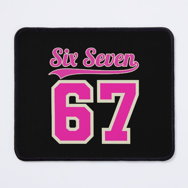 Item preview, Number 67 Numbered Six Seven Baseball Jersey Style girlsTeam 67 designed and sold by Addictive design.