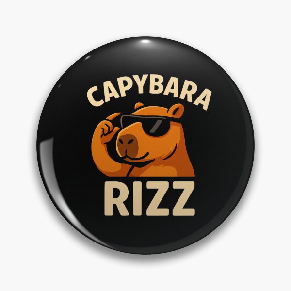 Item preview, Capybara Rizz – Funny Capybara Meme Design designed and sold by MOAVE-Design.
