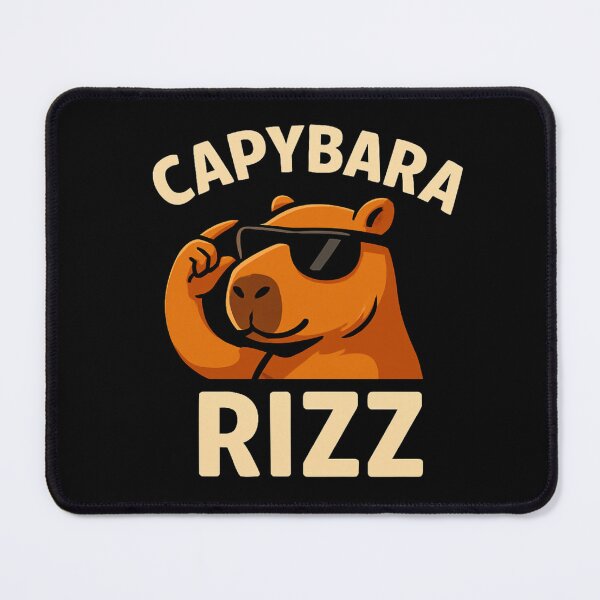 Item preview, Capybara Rizz – Funny Capybara Meme Design designed and sold by MOAVE-Design.