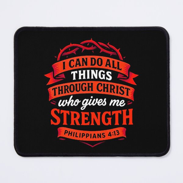 Item preview, Philippians 4:13 I can do all things through Christ who gives me strength designed and sold by plushism.
