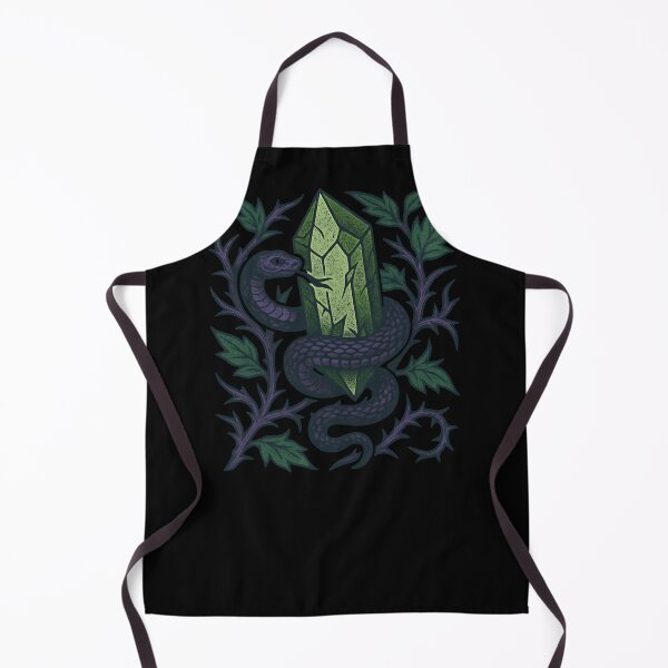 Item preview, Gothic Snake & Crystal Thorned Vines Purple Green designed and sold by Sturdust.