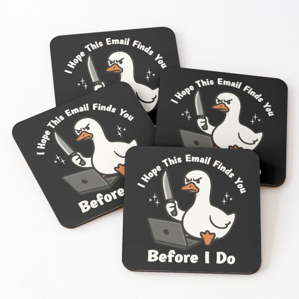 Item preview, I hope this email finds you. Cute Goose,  Work related humor designed and sold by ahmed2751989.