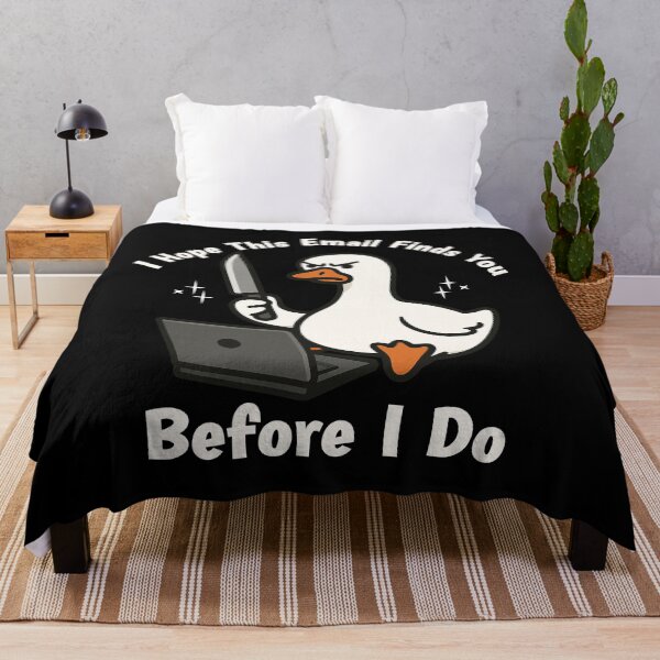 Item preview, I hope this email finds you. Cute Goose,  Work related humor designed and sold by ahmed2751989.