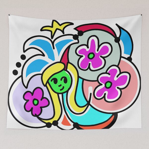 Item preview, Coloring book meets graffiti art  designed and sold by CareyO.