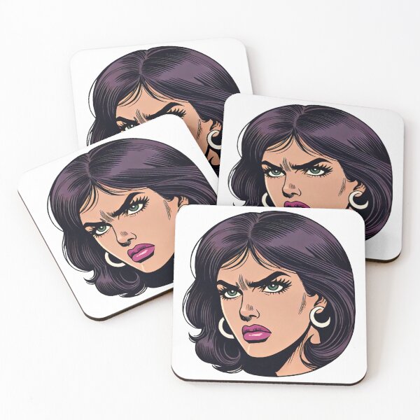 Item preview, Lichtenstein-Inspired Pop Art Print designed and sold by PinUpPizzazz.