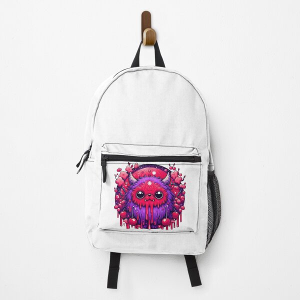 Item preview, Kawaii Cherry Blossom Demon Cat Yokai Art designed and sold by BigBlueArt.