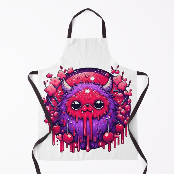 Item preview, Kawaii Cherry Blossom Demon Cat Yokai Art designed and sold by BigBlueArt.