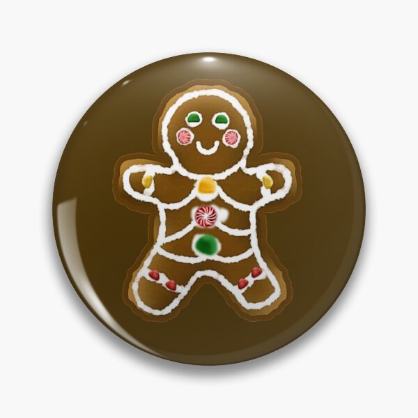 Item preview, Gingerbread Man designed and sold by CharmedHeartArt.