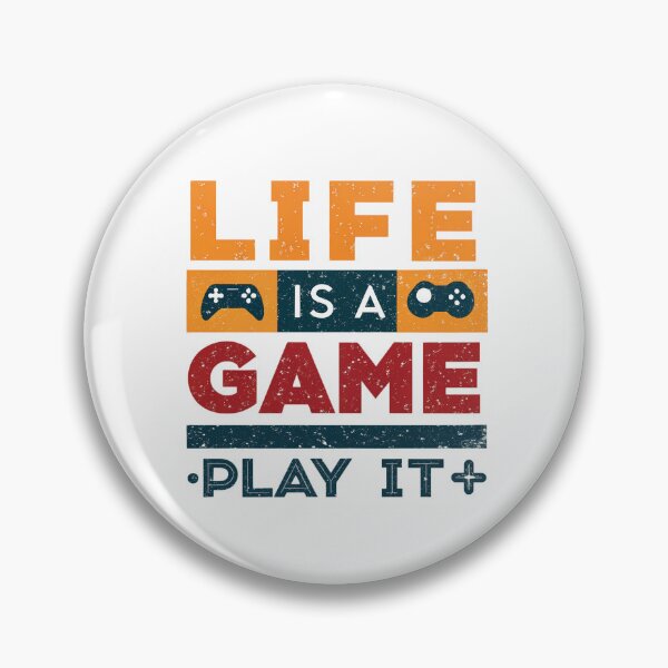 Artikelvorschau, Life Is A Game Retro-Design entworfen und verkauft von Printiko.