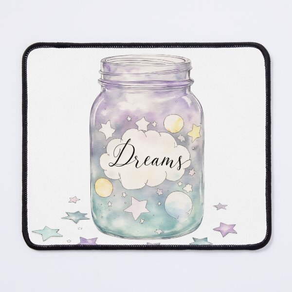 Item preview, Colorful jar filled with dreamy pastel spheres and stars for creative decoration and inspiration designed and sold by SpaceartLilu.