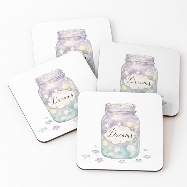 Item preview, Colorful jar filled with dreamy pastel spheres and stars for creative decoration and inspiration designed and sold by SpaceartLilu.