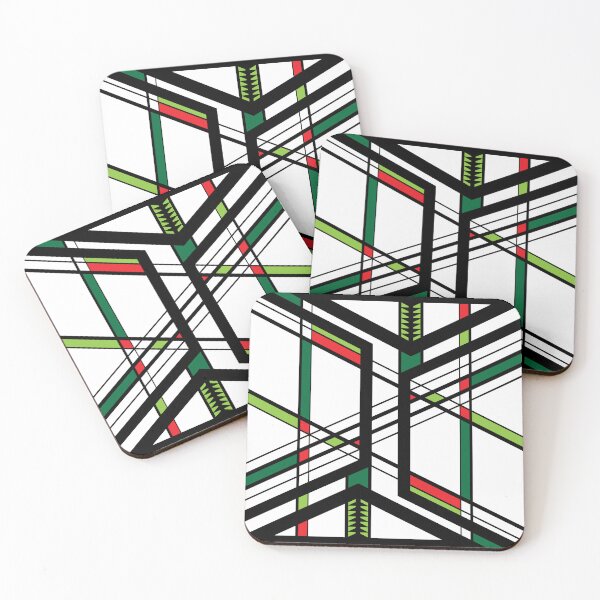 Item preview, Mid Century Modern Bradley in Holiday Colors designed and sold by RachelSpeir.