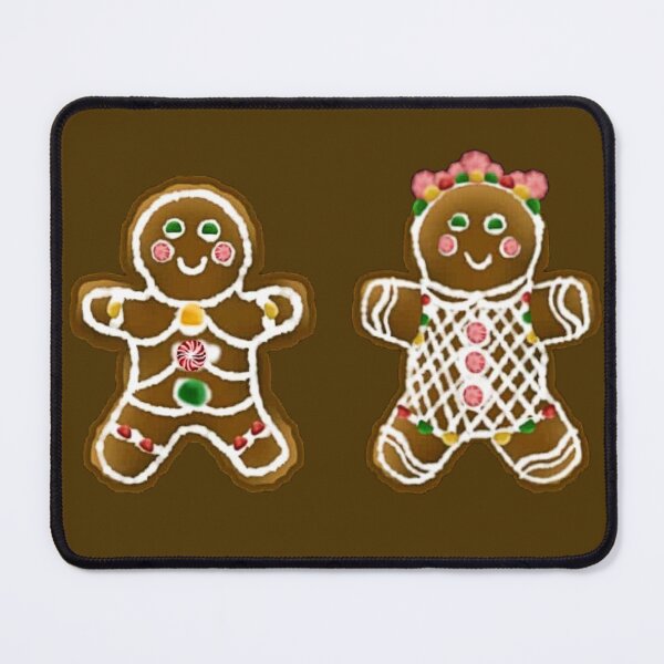 Item preview, Gingerbread Couple designed and sold by CharmedHeartArt.