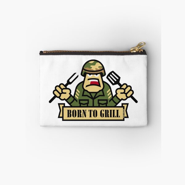Item preview, Born To Grill (Grilling / BBQ / Barbecue / Army) designed and sold by Roderix.