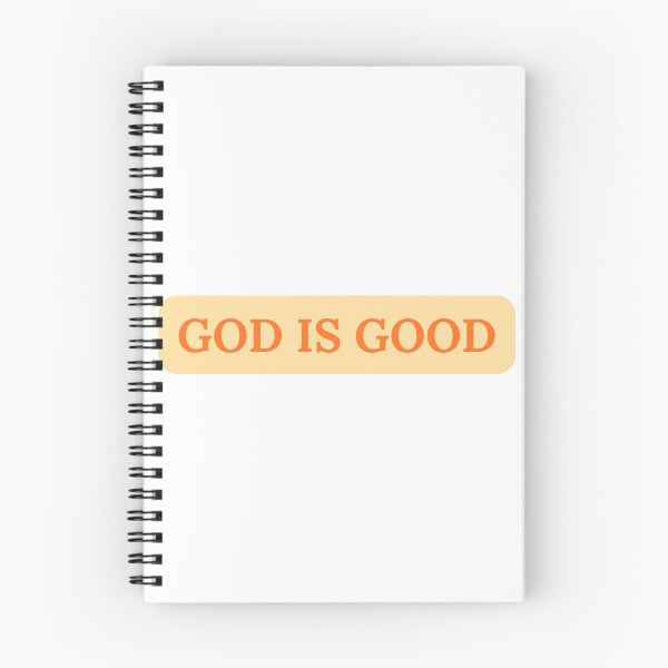 Item preview, Orange God Is Good Sticker designed and sold by WhimsyNet.