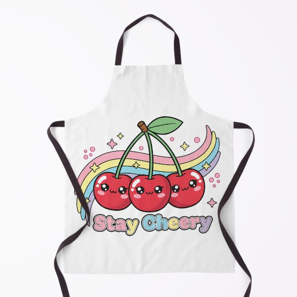 Item preview, Stay Cheery Kawaii Cherry Sticker – Cute Fruit Aesthetic Design designed and sold by Vrixat.