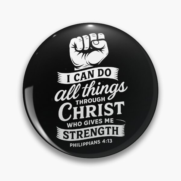 Item preview, Philippians 4:13 I can do all things through Christ who gives me strength designed and sold by plushism.