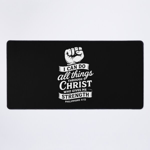 Item preview, Philippians 4:13 I can do all things through Christ who gives me strength designed and sold by plushism.