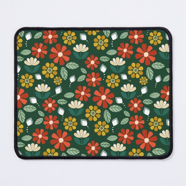 Item preview, Retro 70s Floral designed and sold by Willow & Grace Designs.
